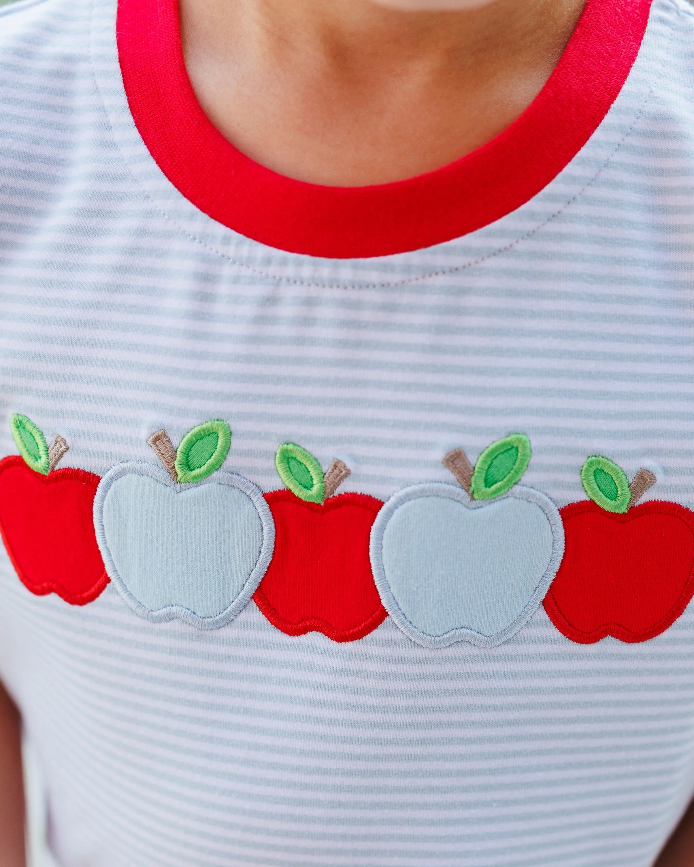 Apple A Day Short Set by Jellybean Smock Candy - Image 3