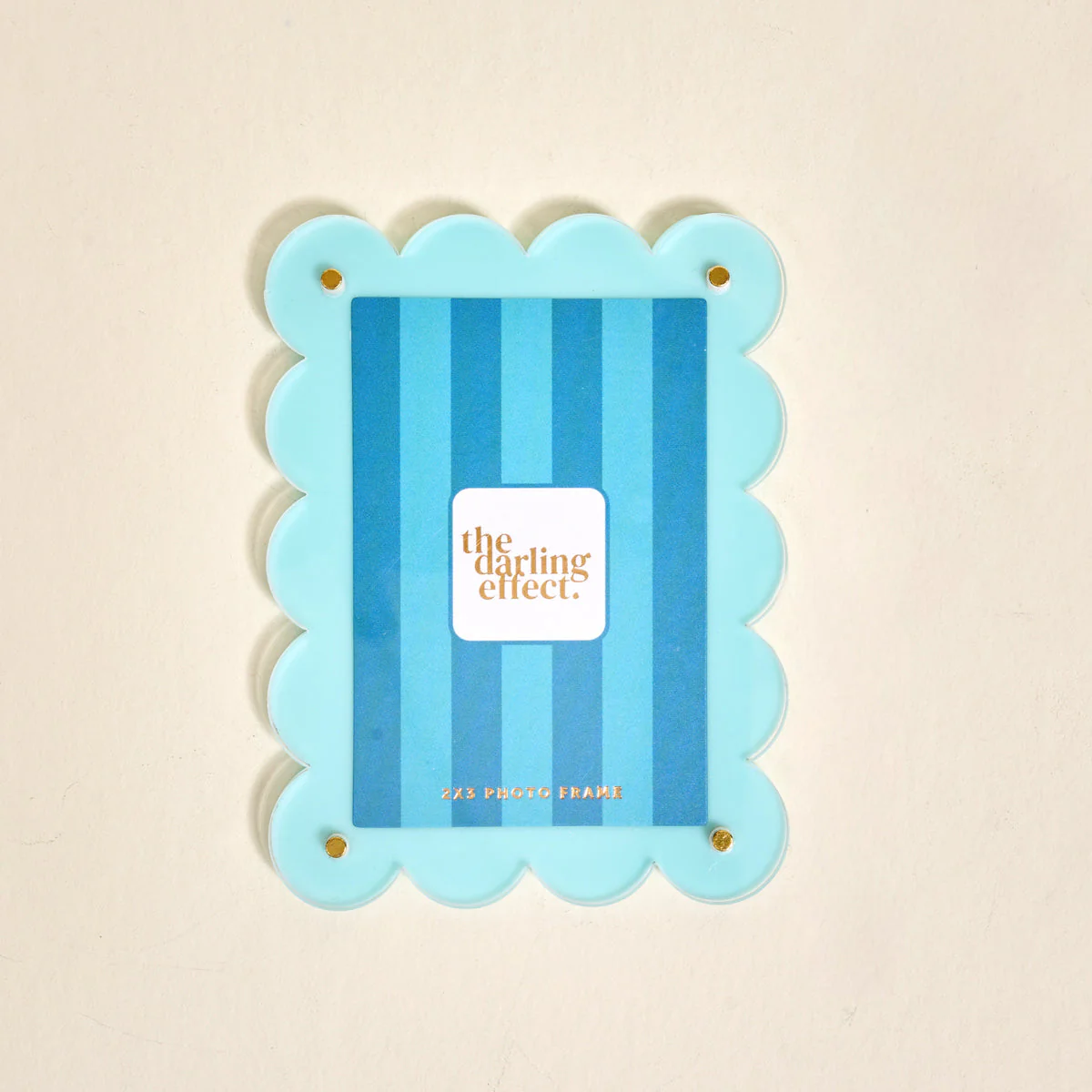 Blue Mini Acrylic Picture Frame Magnet
