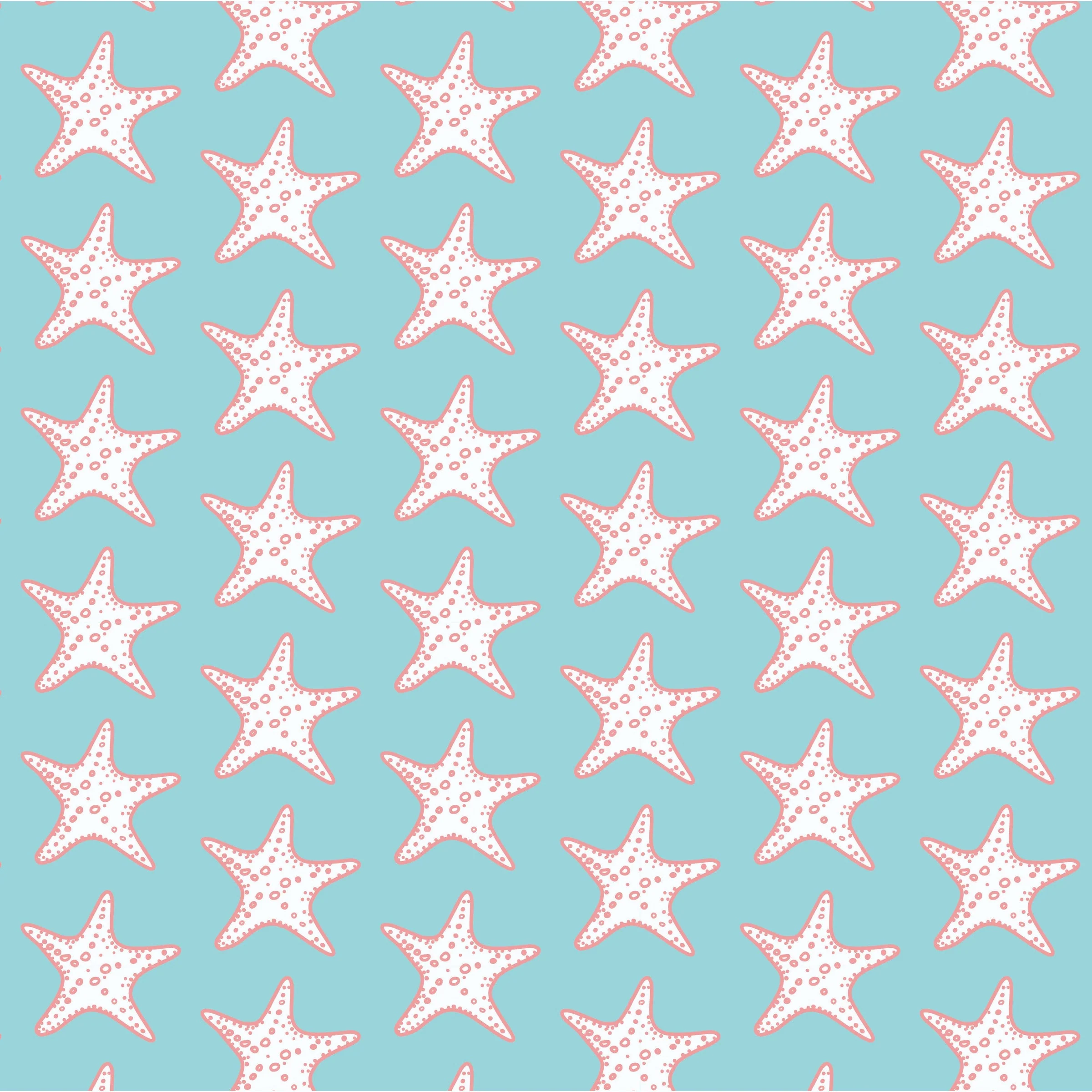 CAROLINE GIRLS' DRESS - SEASIDE STARFISH - Image 3