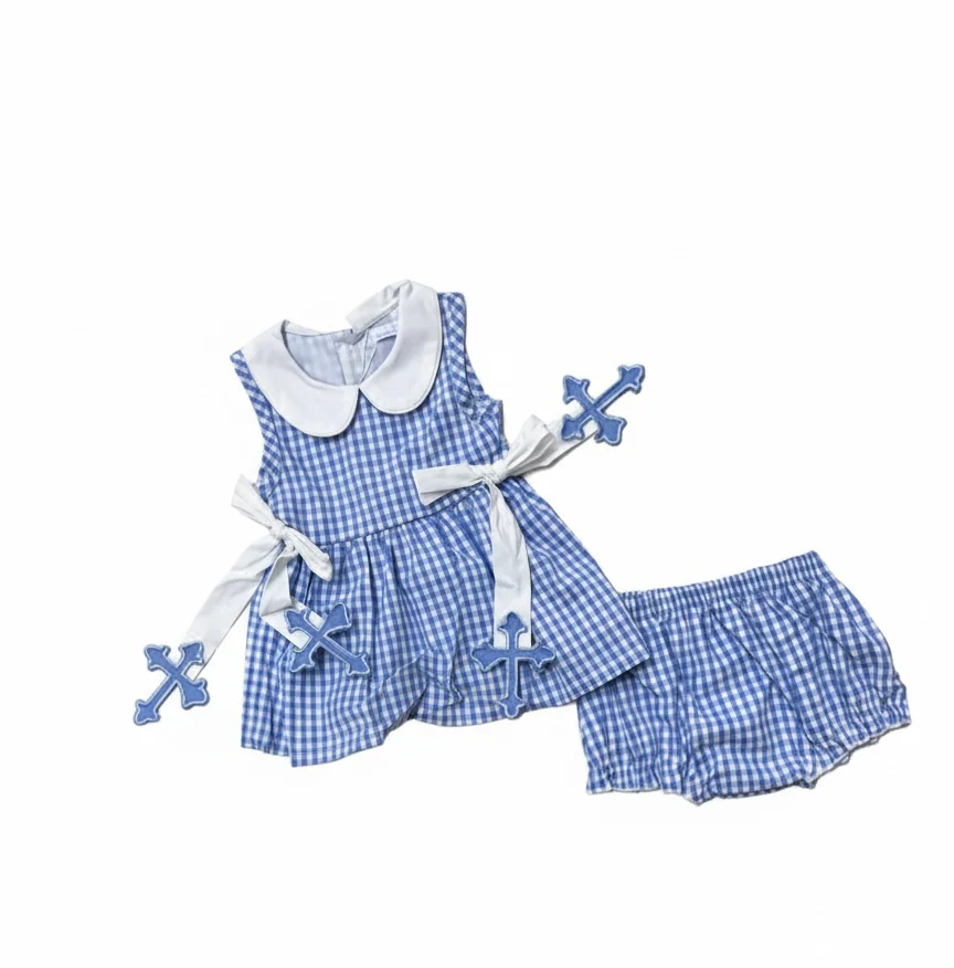 City Beautiful Cross Side Tag Bloomer Set