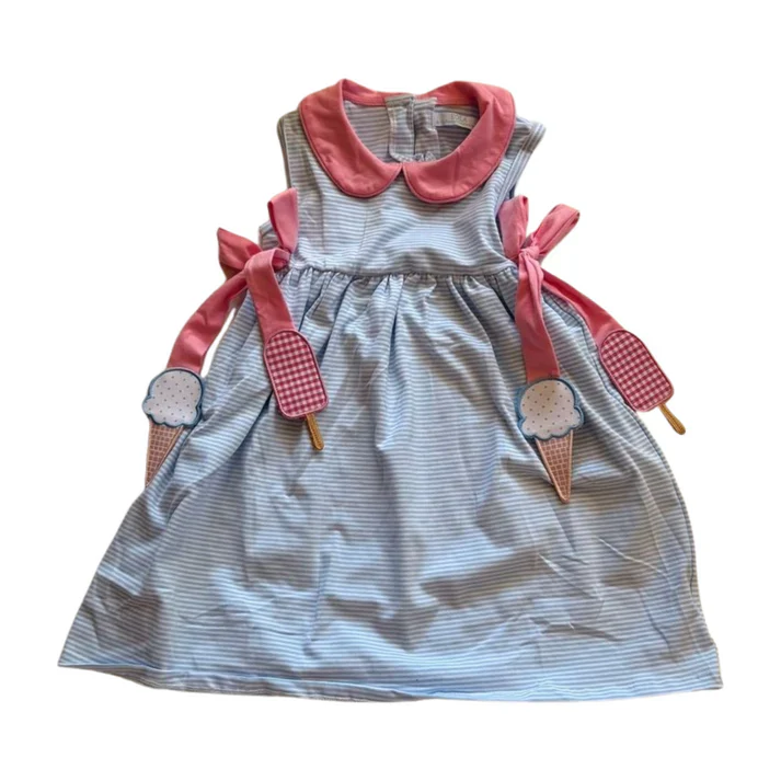 City Beautiful Ice Cream Side Tag Dress