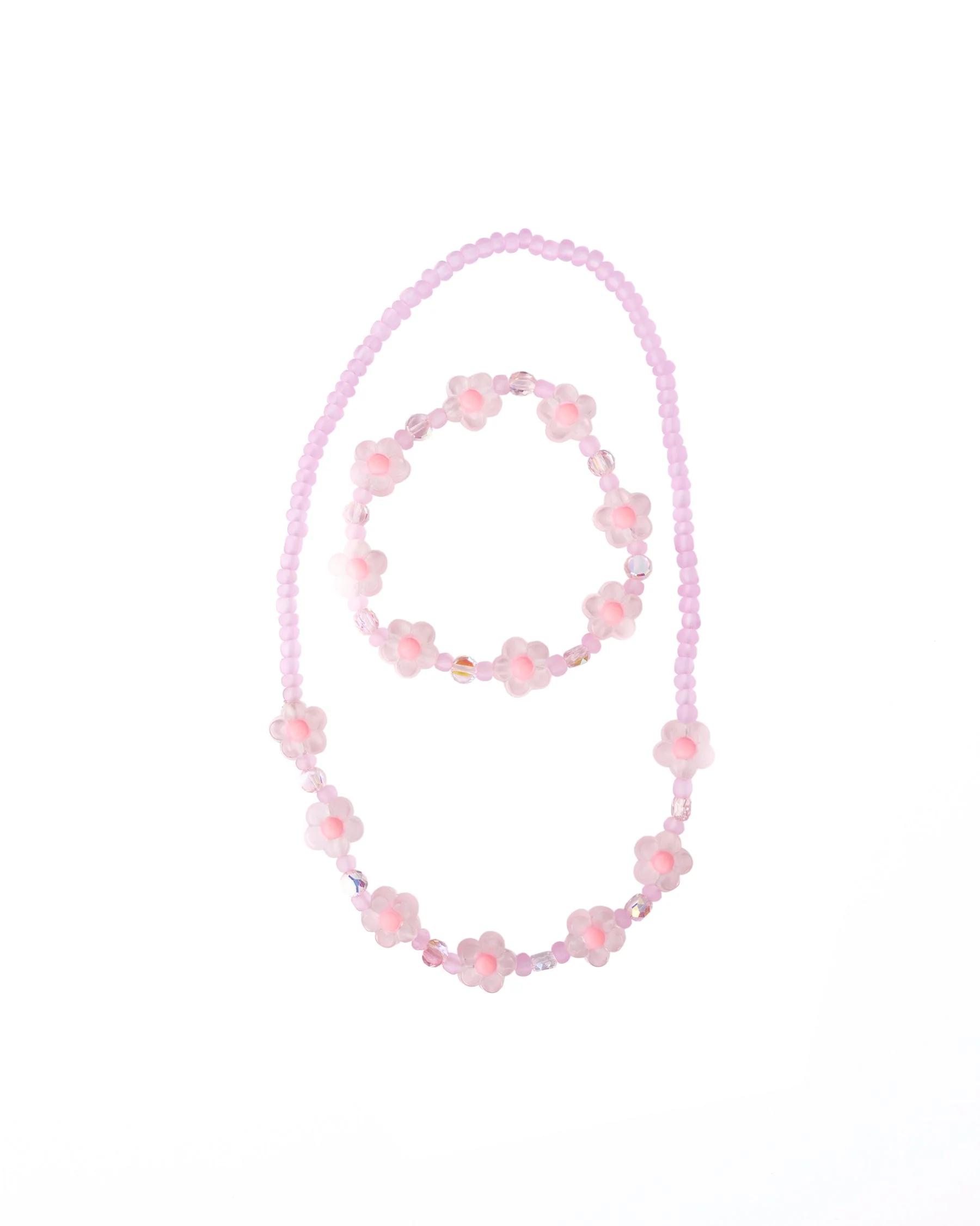 Heart of Many Colours Necklace & Bracelet Set
