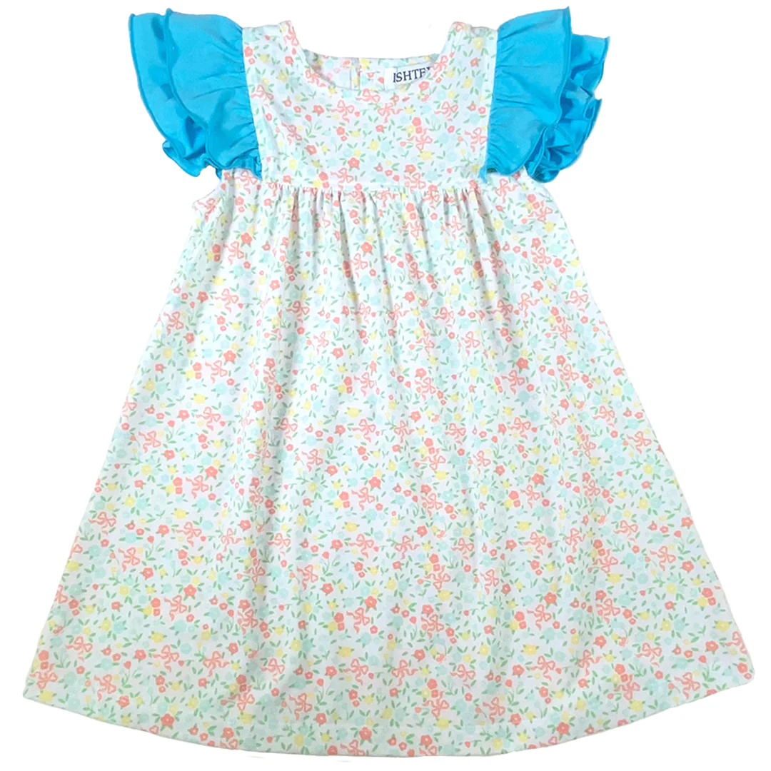 Ishtex DITSY FLOWER GIRLS DRESS