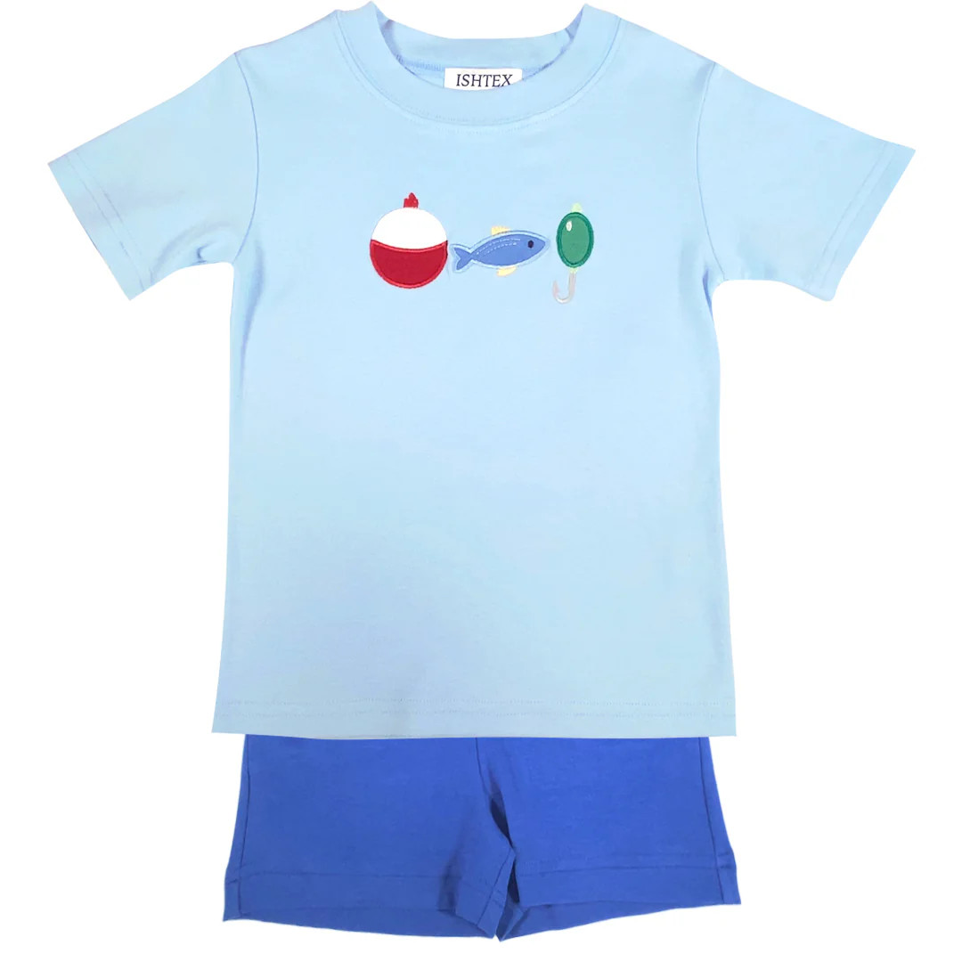 Ishtex Fishing Boys Short Set