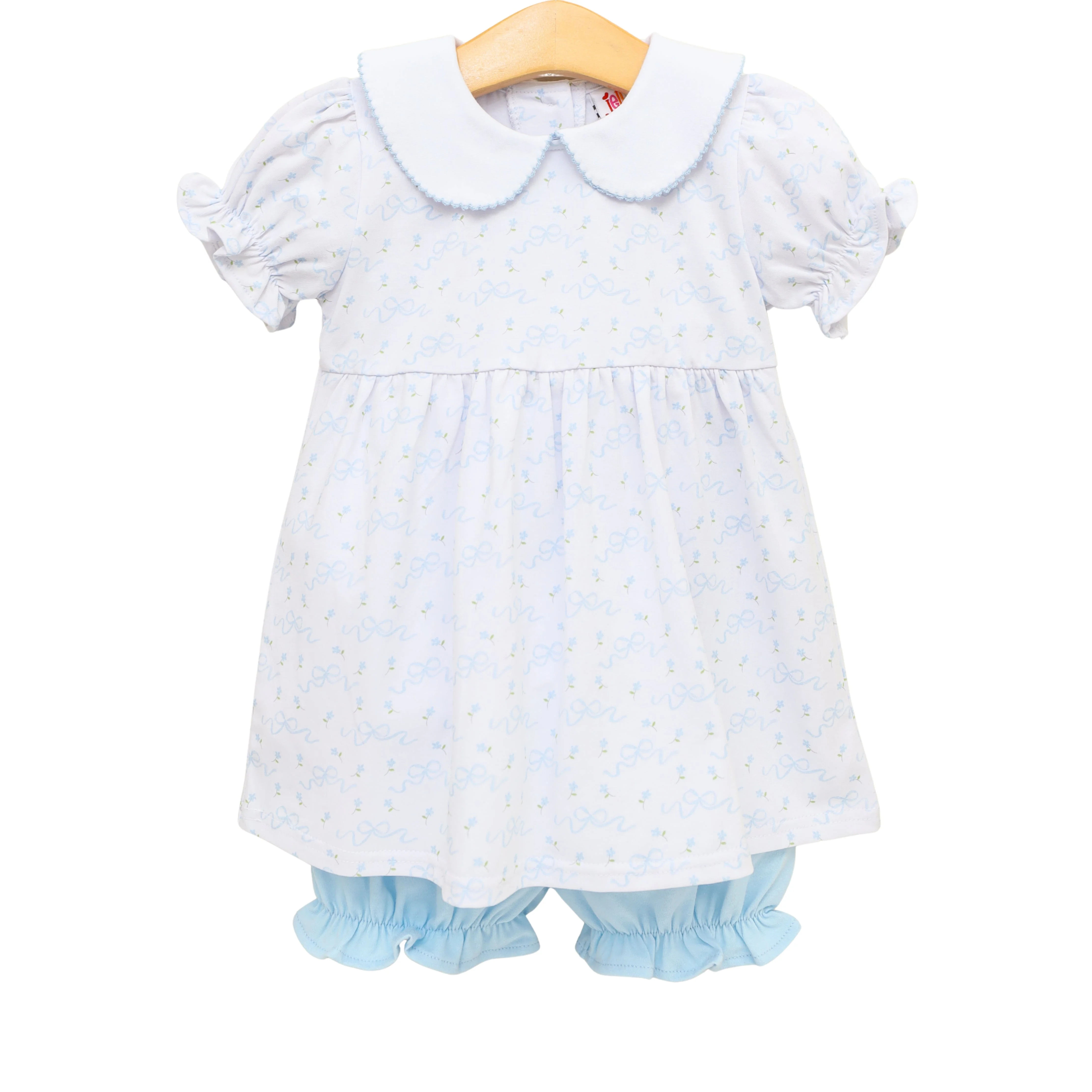 Jellybean Blooming Bows Charlotte Bloomer Set