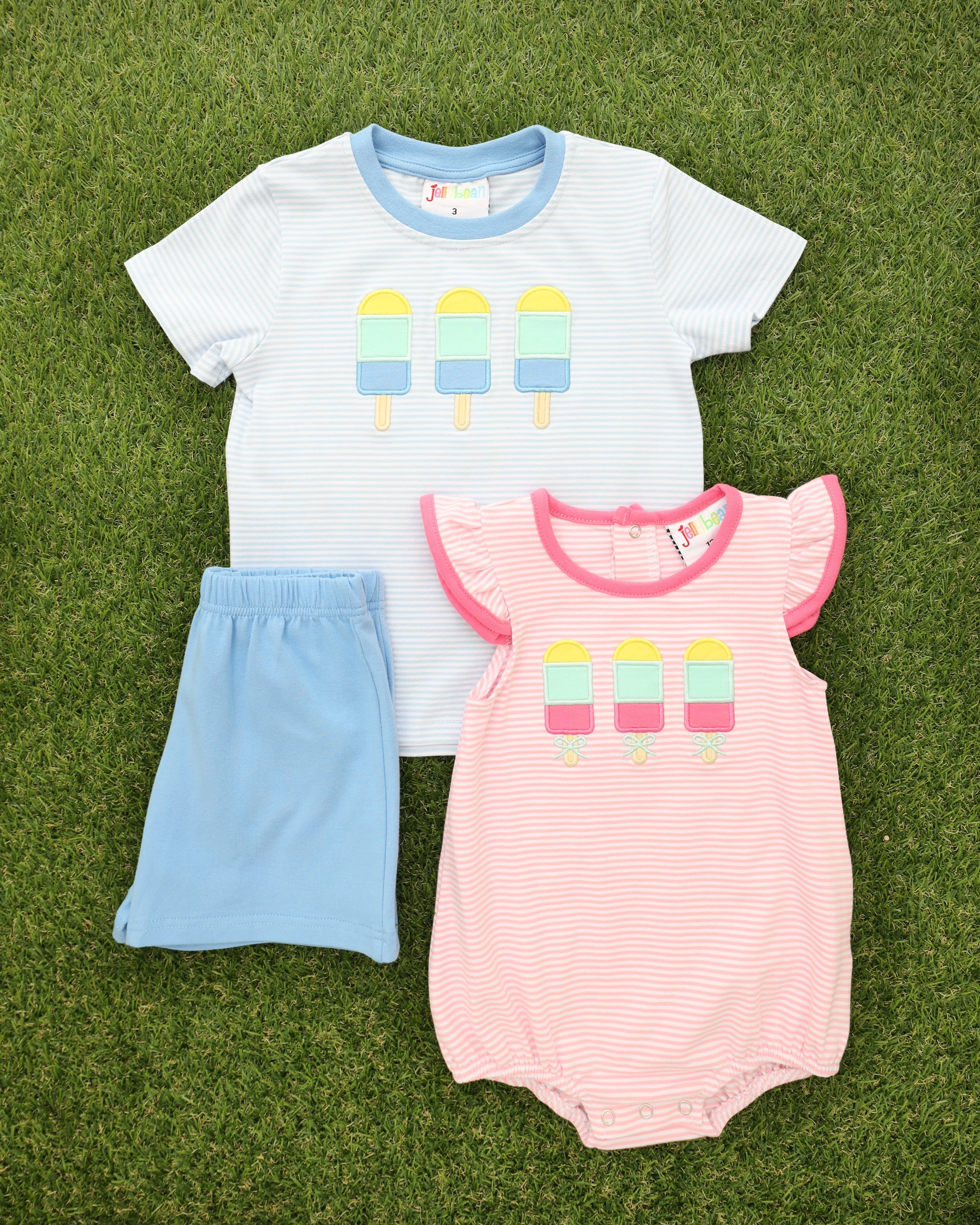 Jellybean Boy's Sunshine Pops Short Set - Image 3