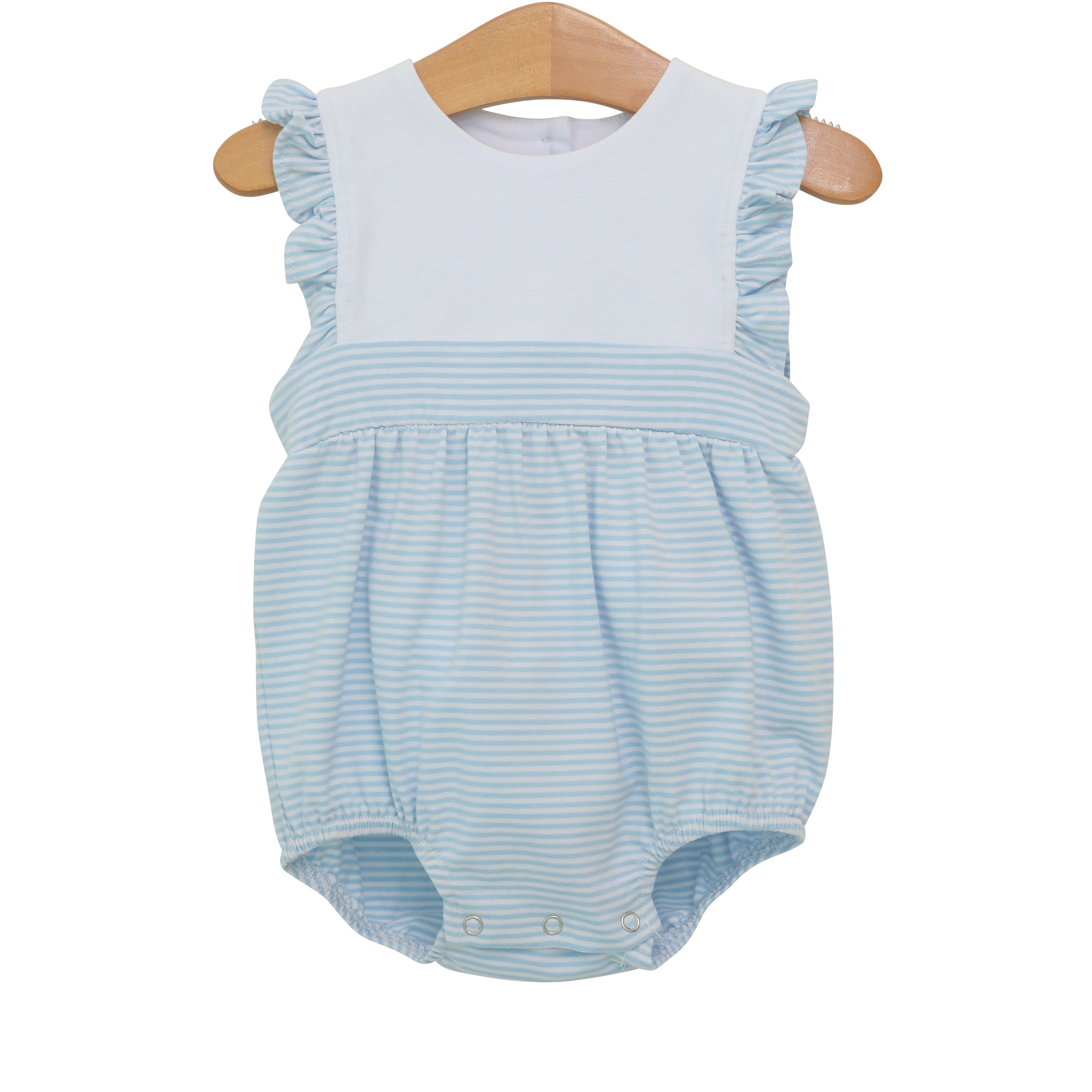 Jellybean Girl Sophia Bubble- Light Blue Stripe