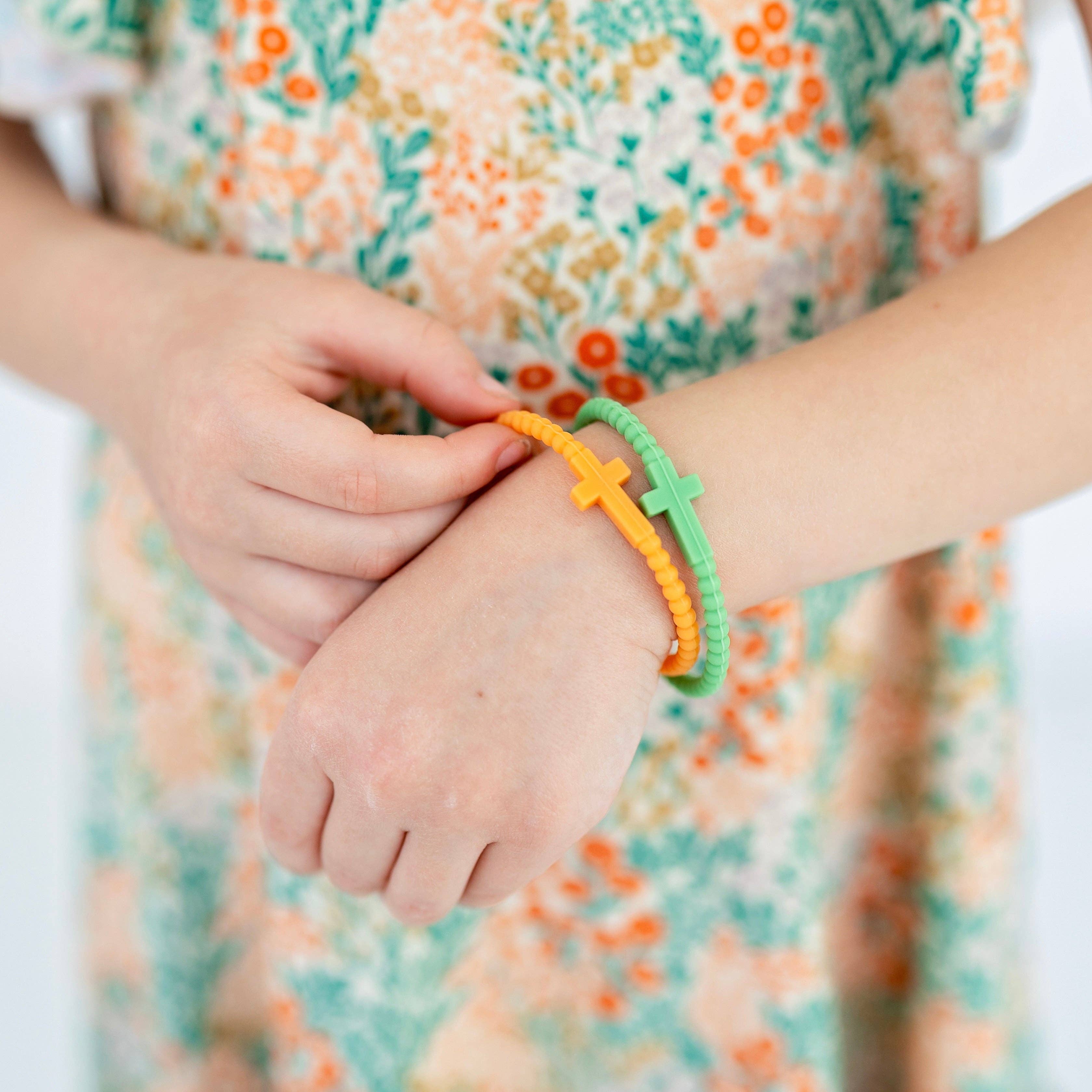 Jesus Bracelets - Singles: Lime / Small - Image 12