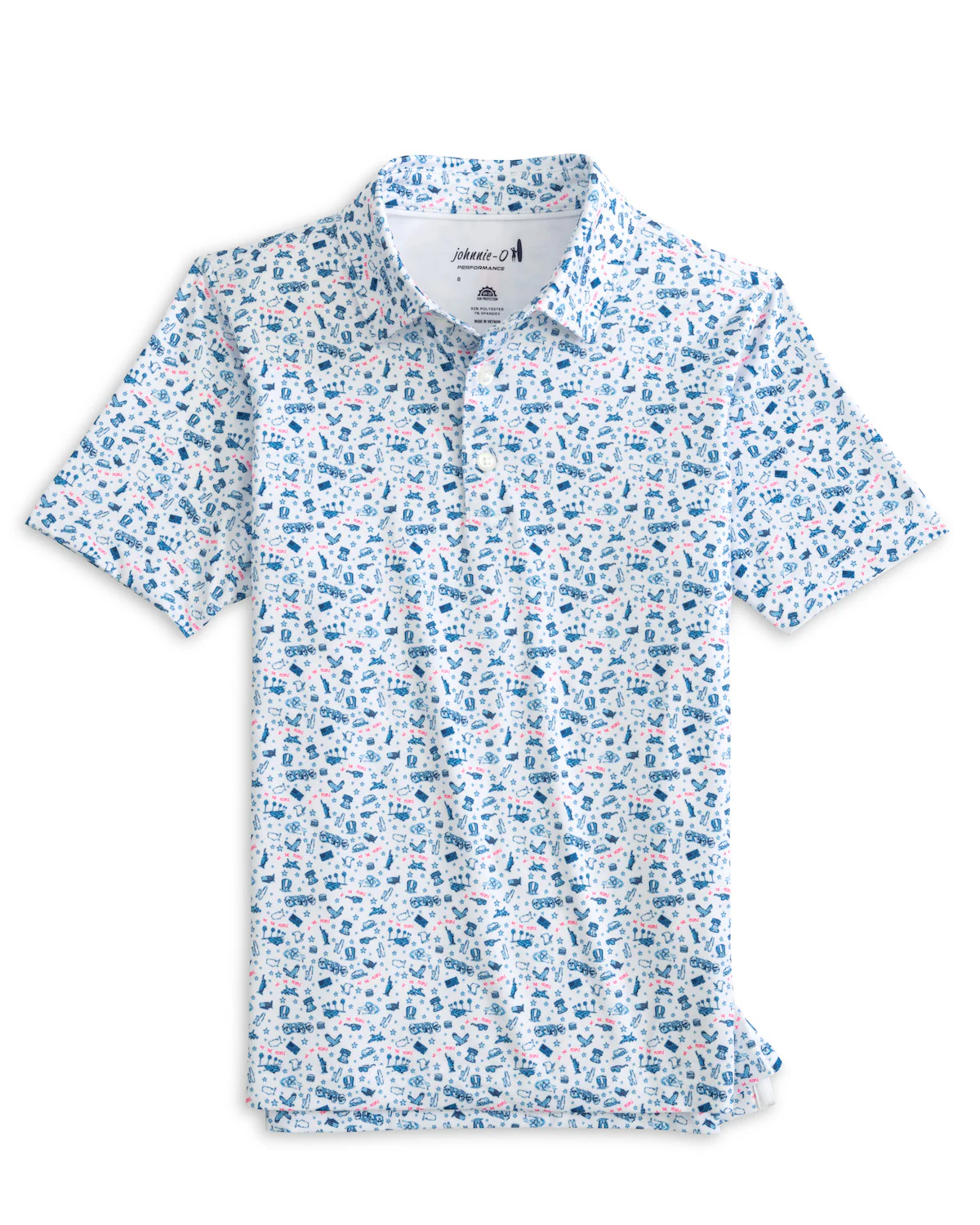 Johnnie-O Featherweight Performance JR Polo - JO Merica