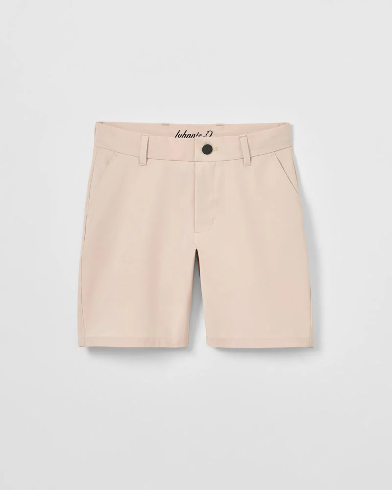 Johnnie-O Mulligan Jr. Performance Shorts Stone