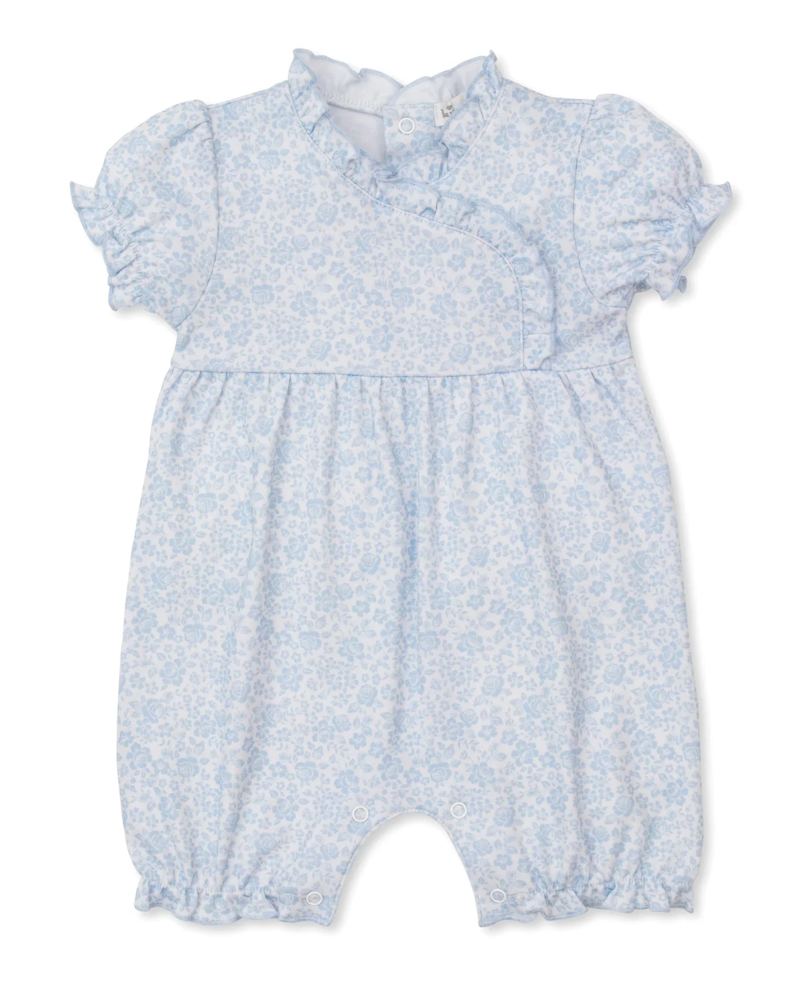 Kissy Kissy Country Gardens Blue Short Playsuit