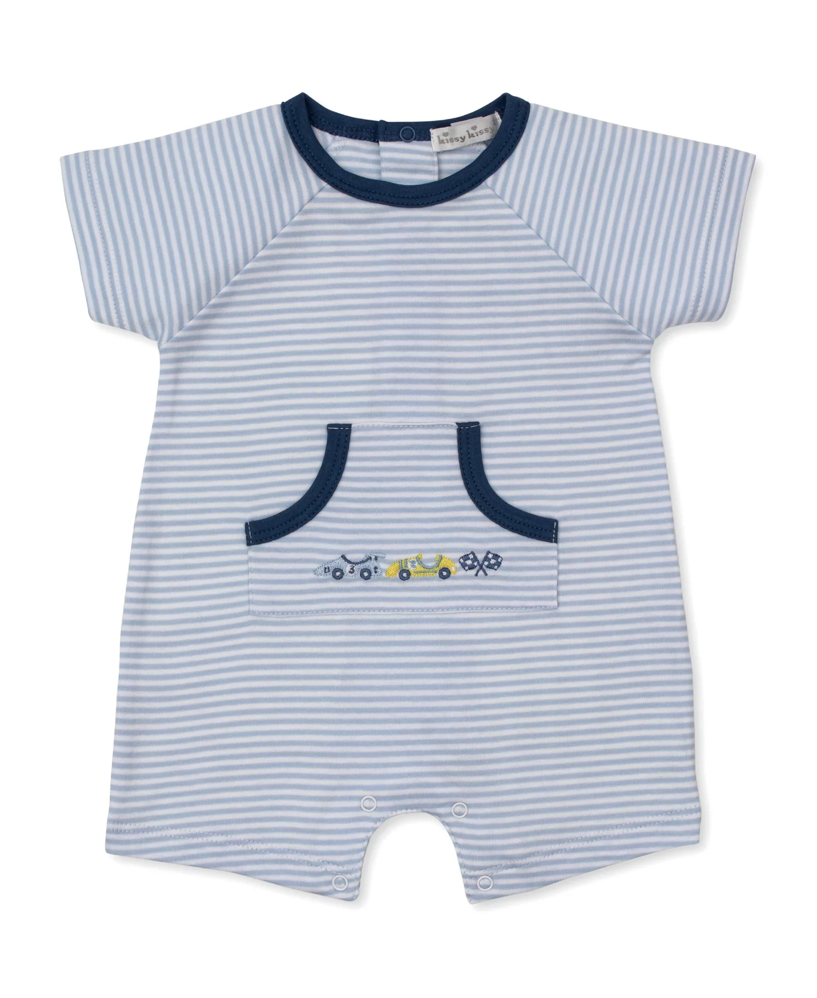 Kissy Kissy Sizzling Speedway Short Stripe Playsuit