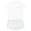Lila and Hayes Walker Boys' Short Set Jumping Trout
