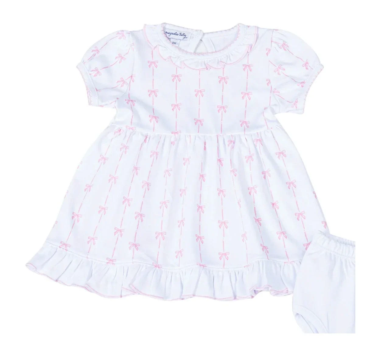 Magnolia Baby Amelia's Classics Pink Dress Set LONG SLEEVE