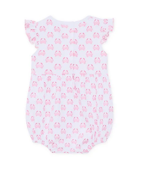 MAGNOLIA BABY Little Crawlers Print Bubble - PINK - Image 2