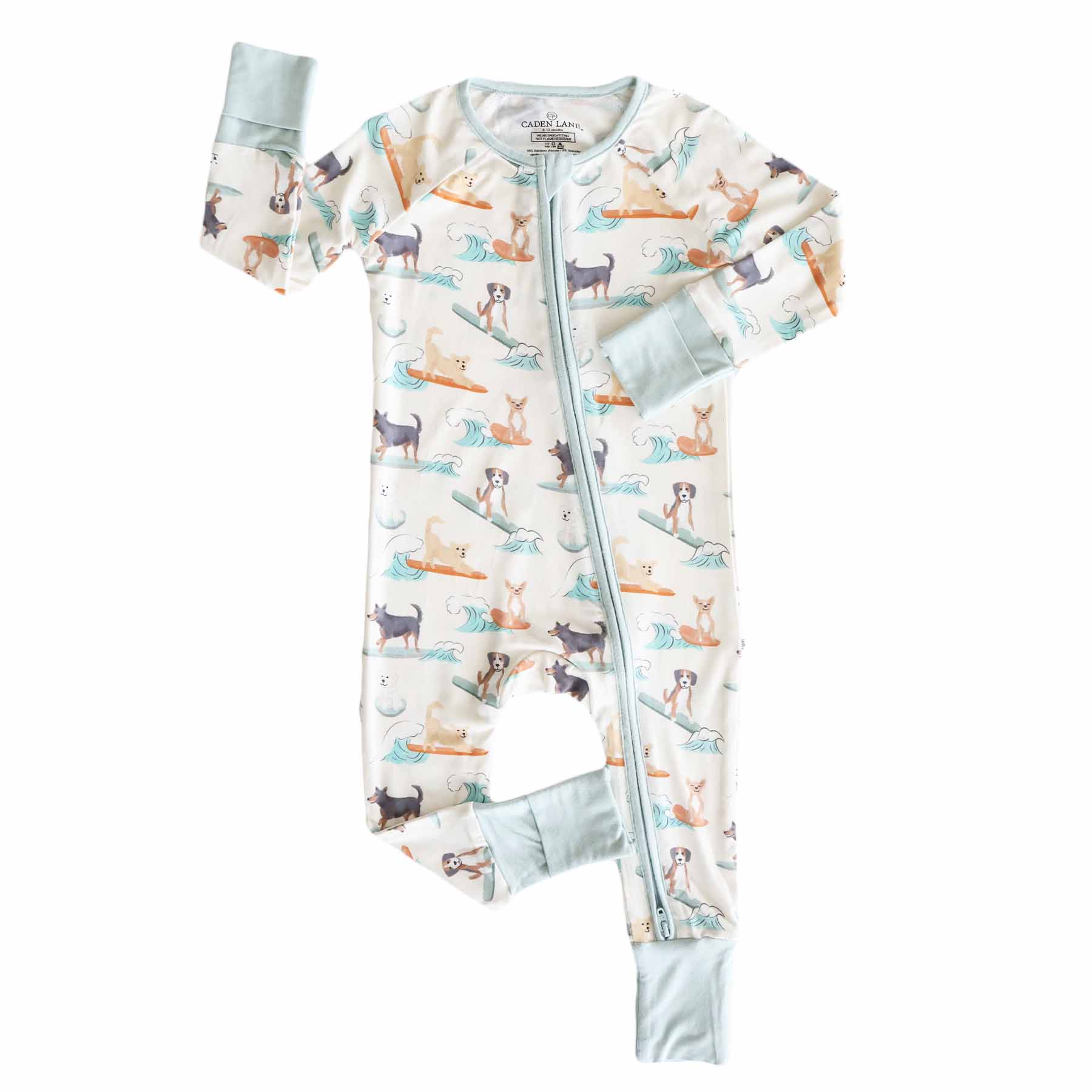 Paddle Pups Convertible Zip Romper: 3-6 months - Image 13