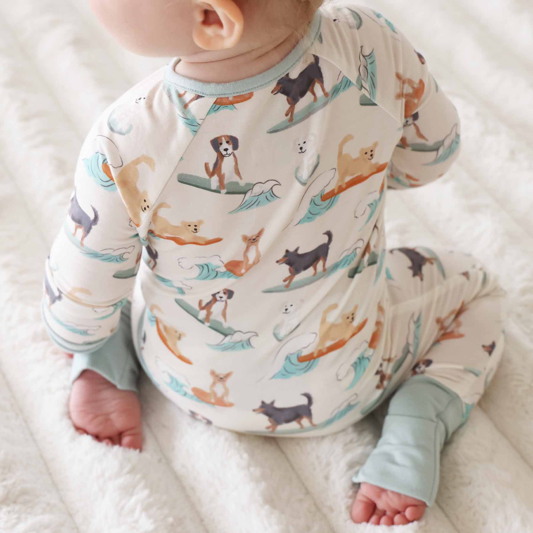 Paddle Pups Convertible Zip Romper: 3-6 months - Image 4