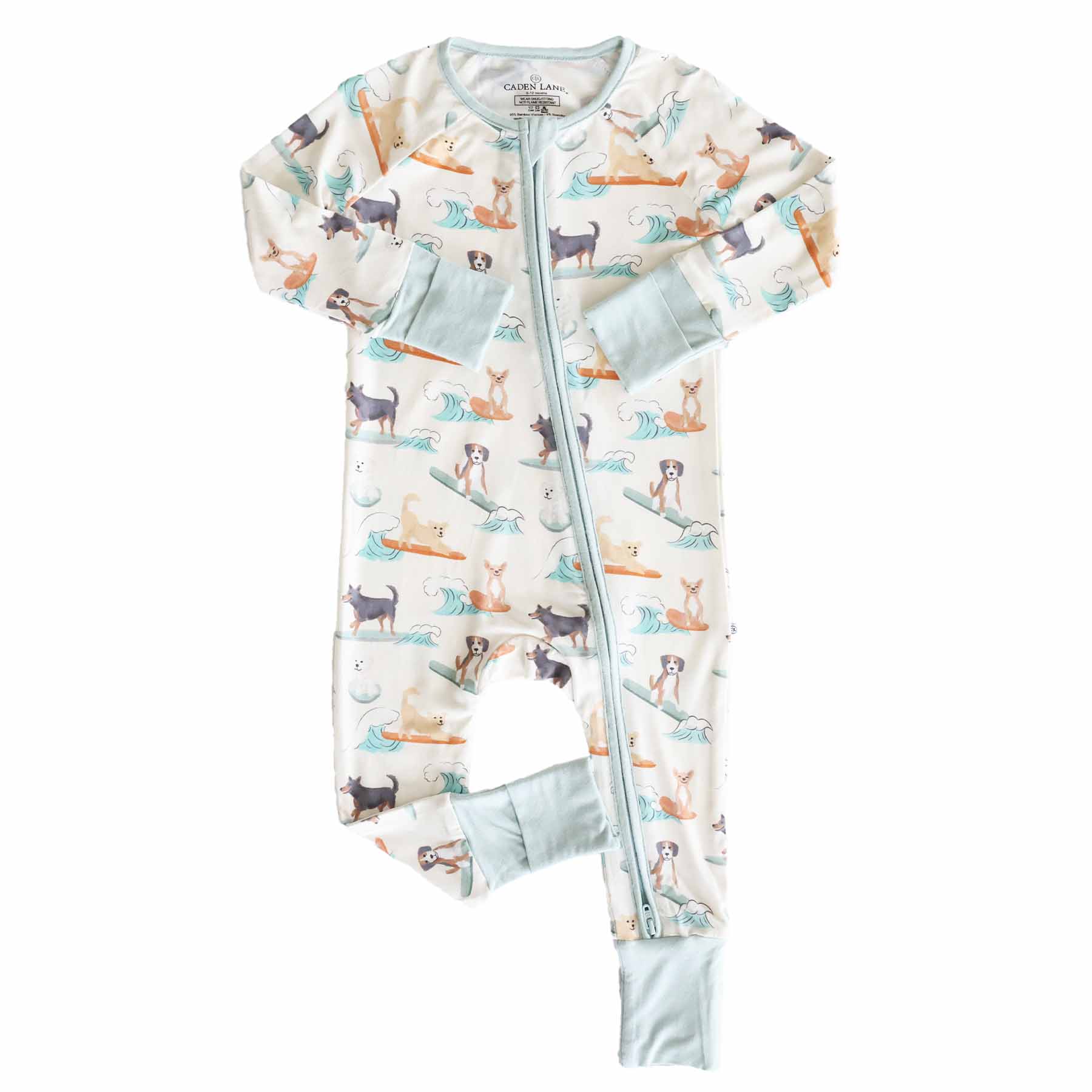 Paddle Pups Convertible Zip Romper: 3-6 months - Image 6