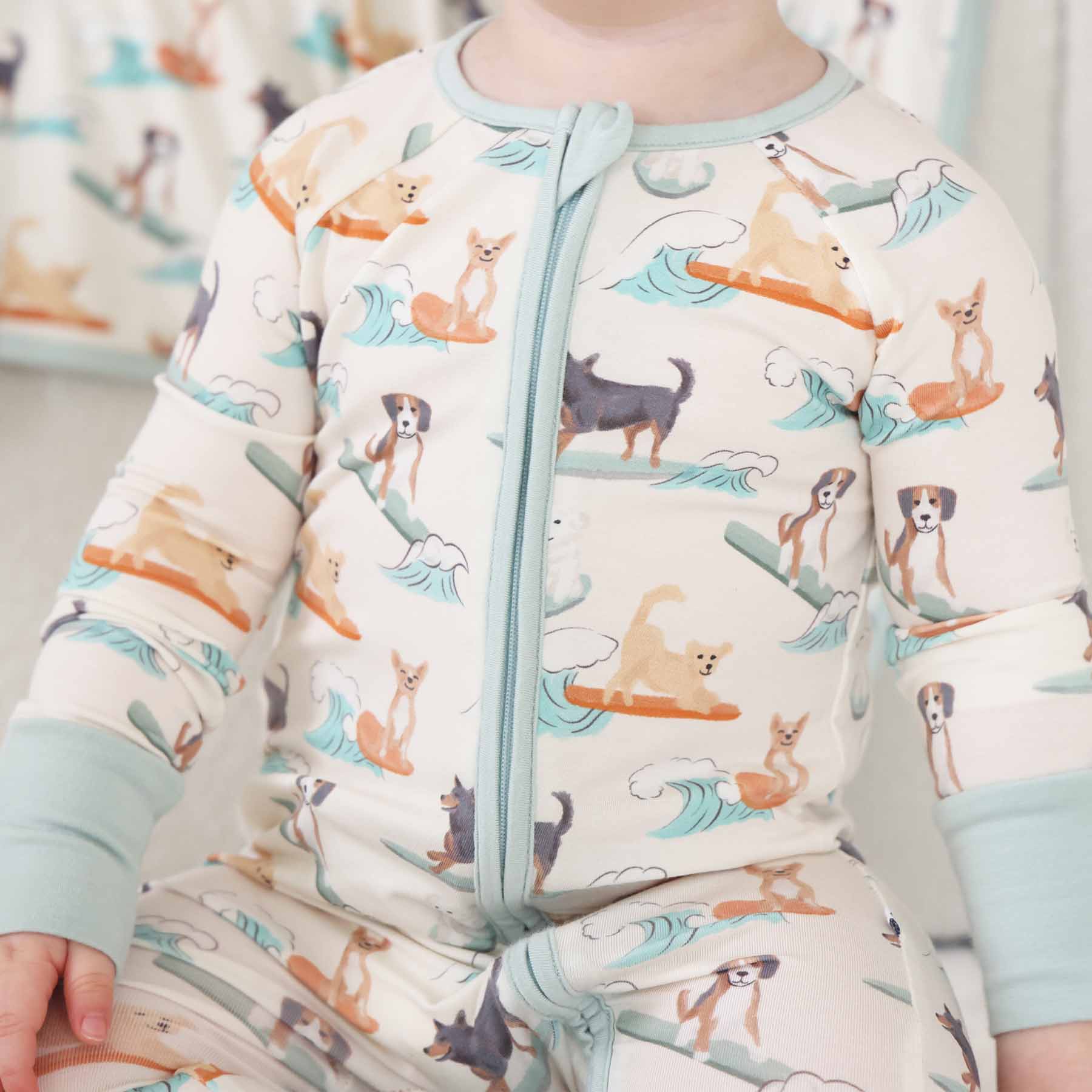 Paddle Pups Convertible Zip Romper: 3-6 months - Image 8