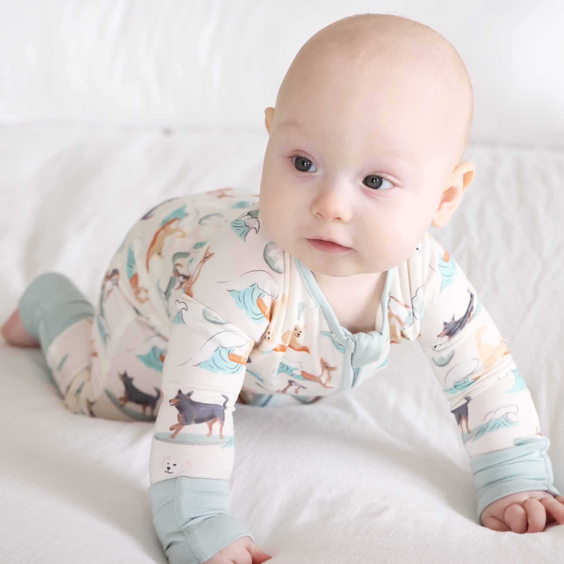 Paddle Pups Convertible Zip Romper: 3-6 months - Image 9