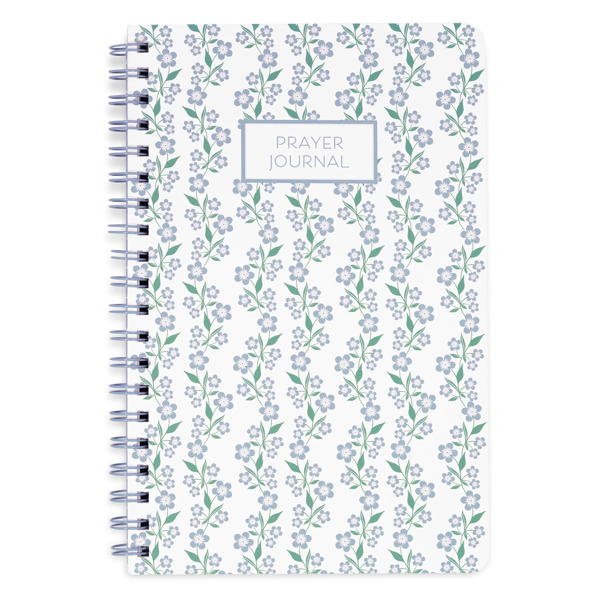 PRAYER JOURNAL, BLUE FLORAL