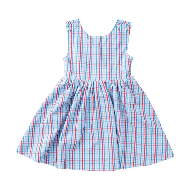 PRODOH Girls' Crisscross Back Dress
