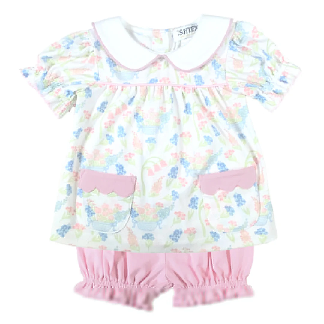 Ishtex PRIMROSE BLOOMERS SET