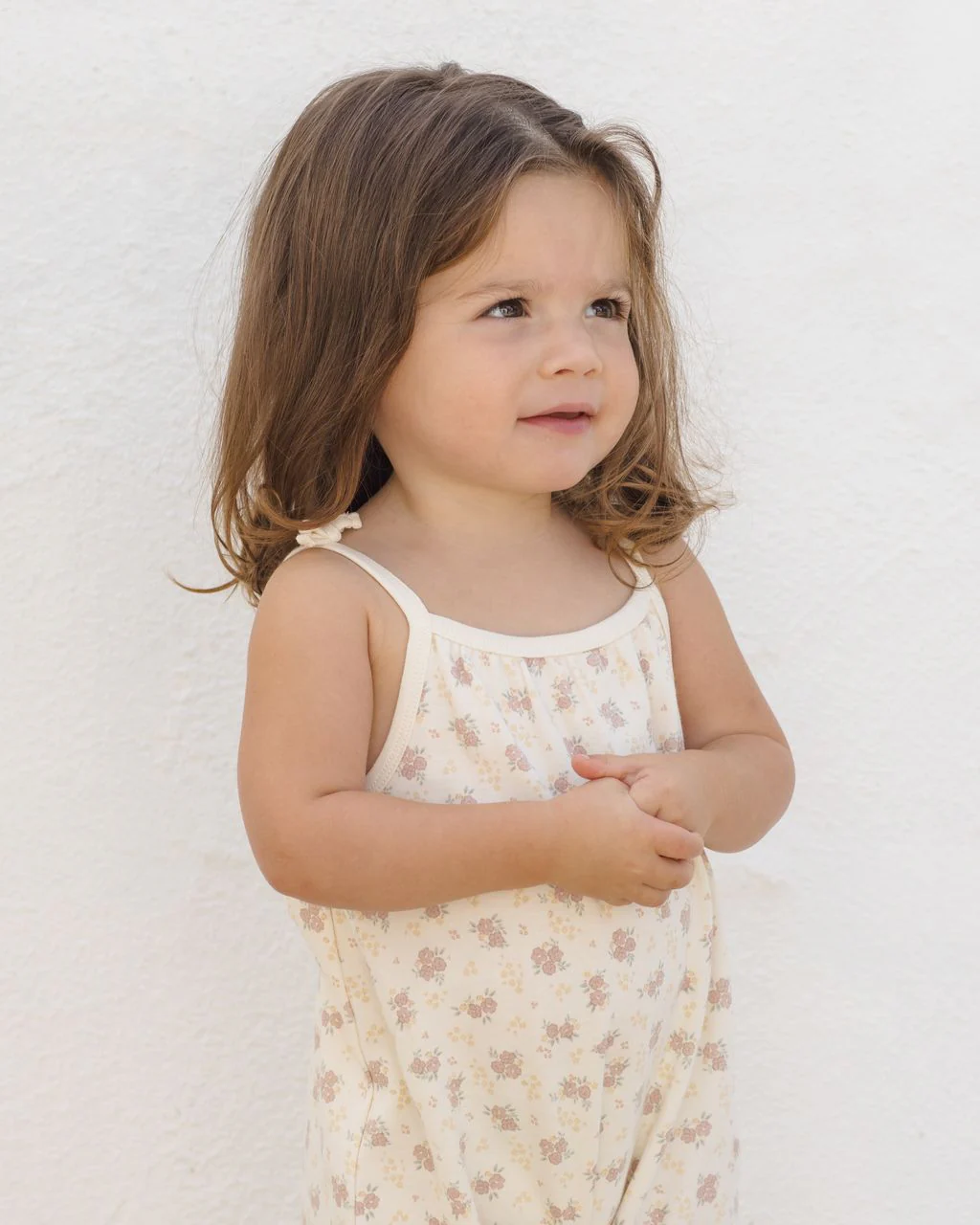 Quincy Mae Smocked Jumpsuit || Flower Field - Image 6