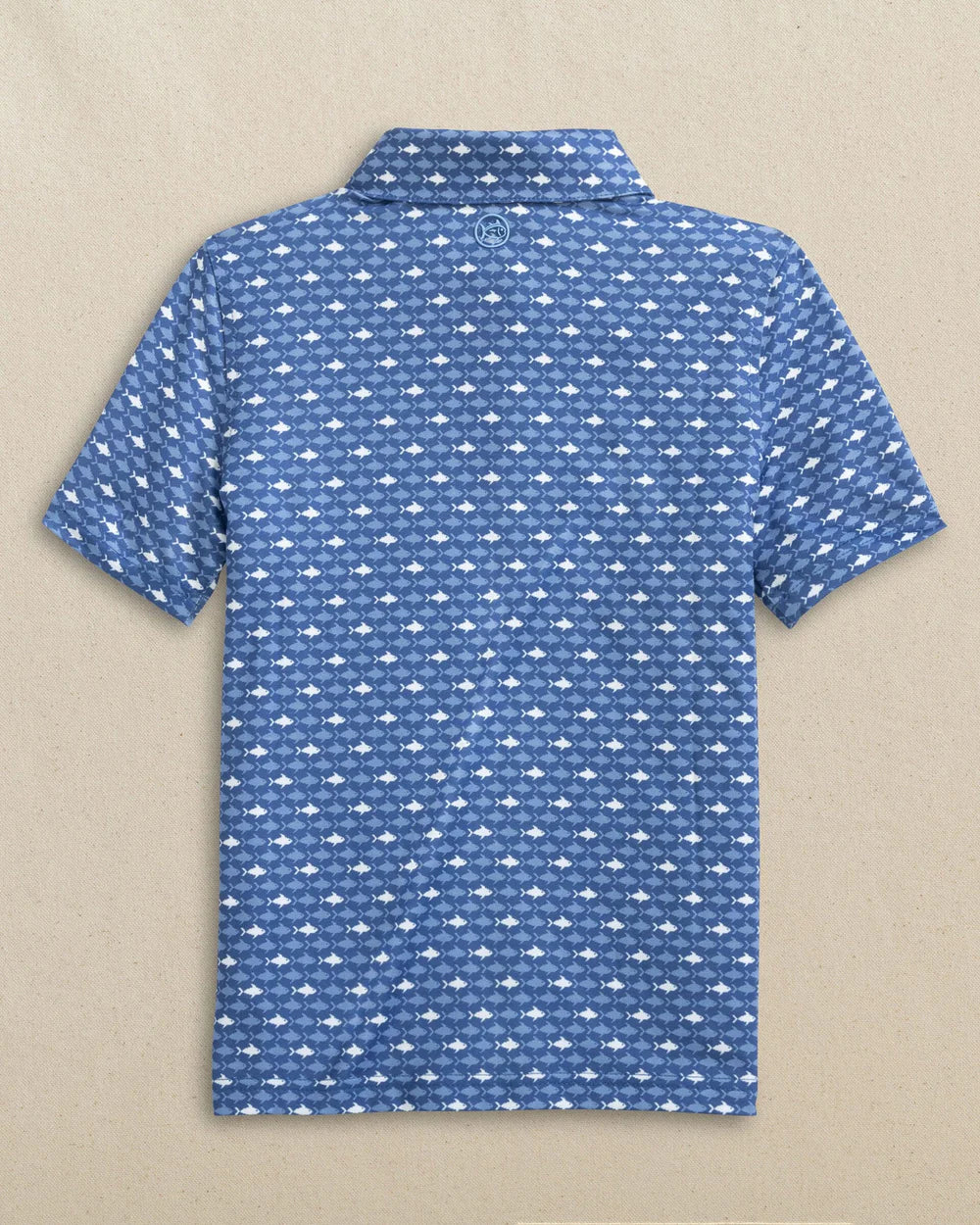 Southern Tide Boys Driver Fintastic Frenzy Performance Polo - Image 3