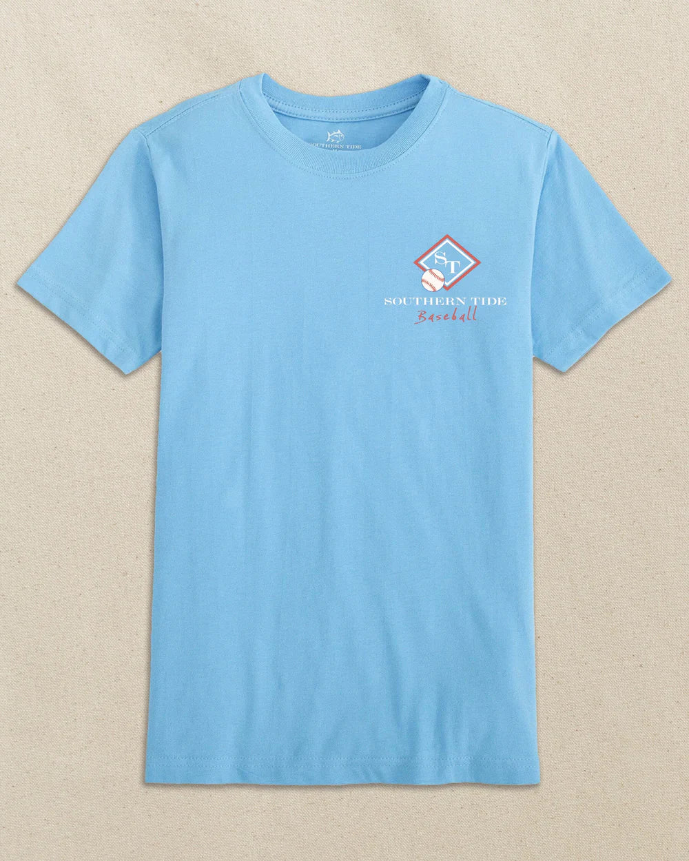Southern Tide Kids Patriotic Bats Short Sleeve T-Shirt - Image 2