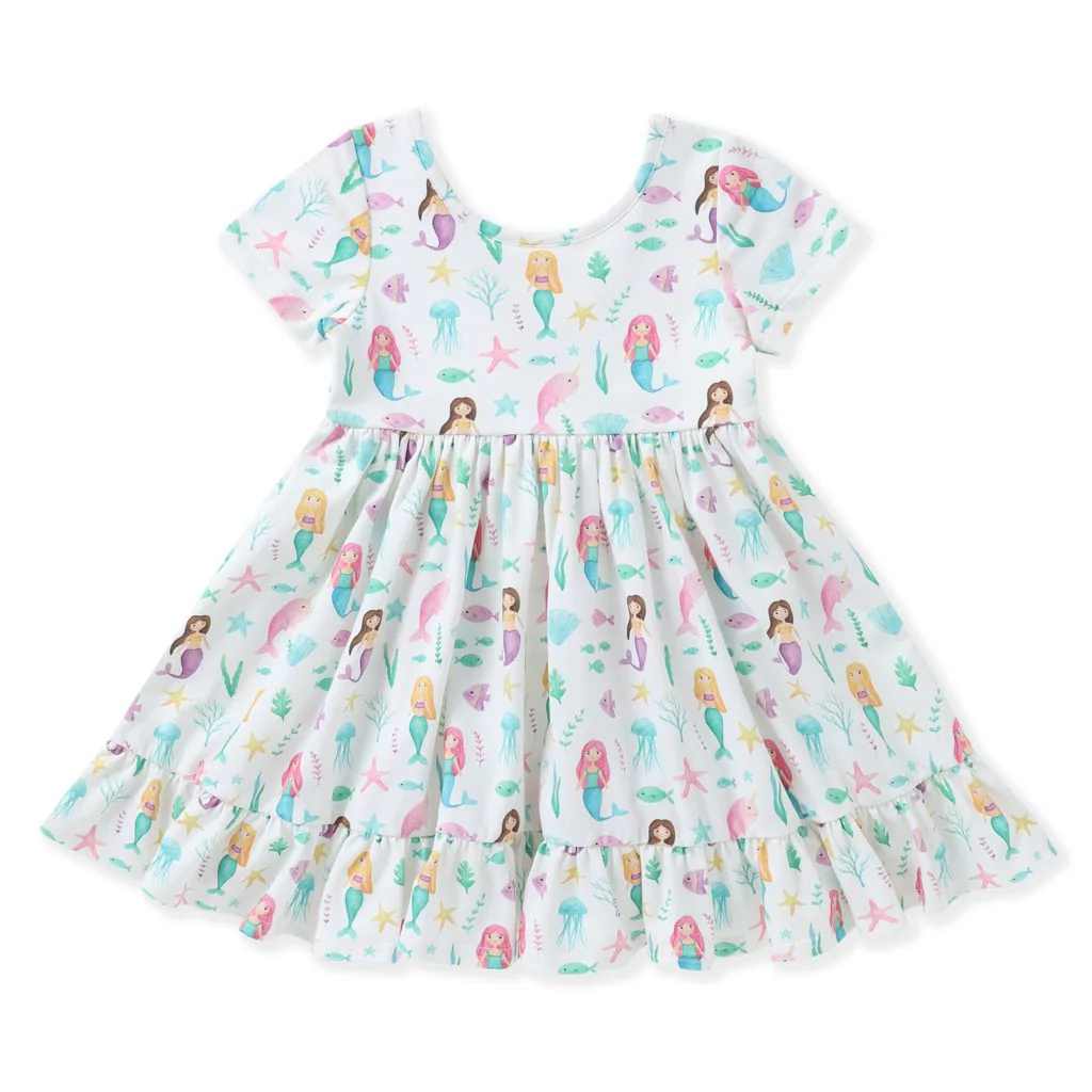 Swoon Mermaid Twirl Dress