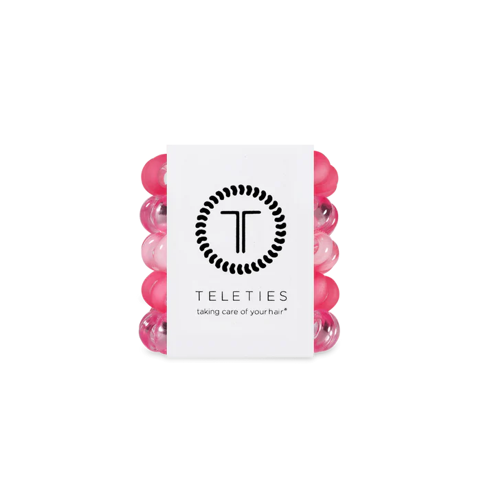 Teleties Pretty in Pink Tiny Hair ties