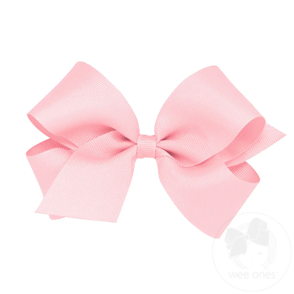 Wee Ones Medium Classic Grosgrain Hair Bow MANY COLORS - Image 11